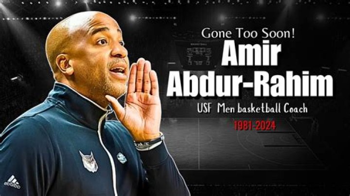 Amir Abdur-Rahim Died: A Detailed Insight into the Life and Legacy