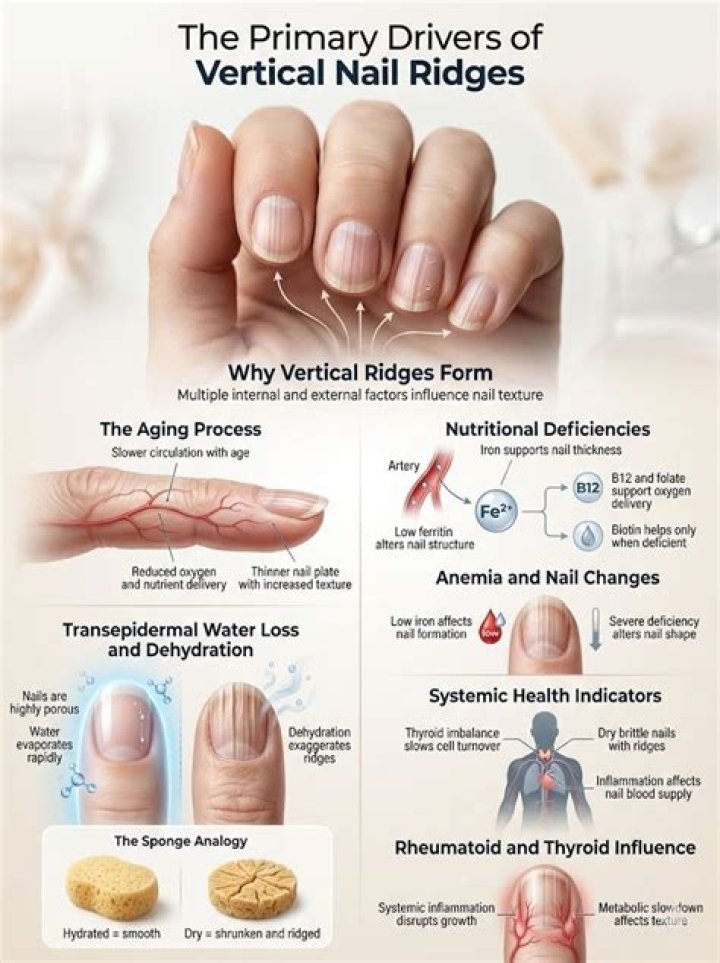 Understanding Vertical Nail Ridges and Their Connection to Vitamin Deficiencies